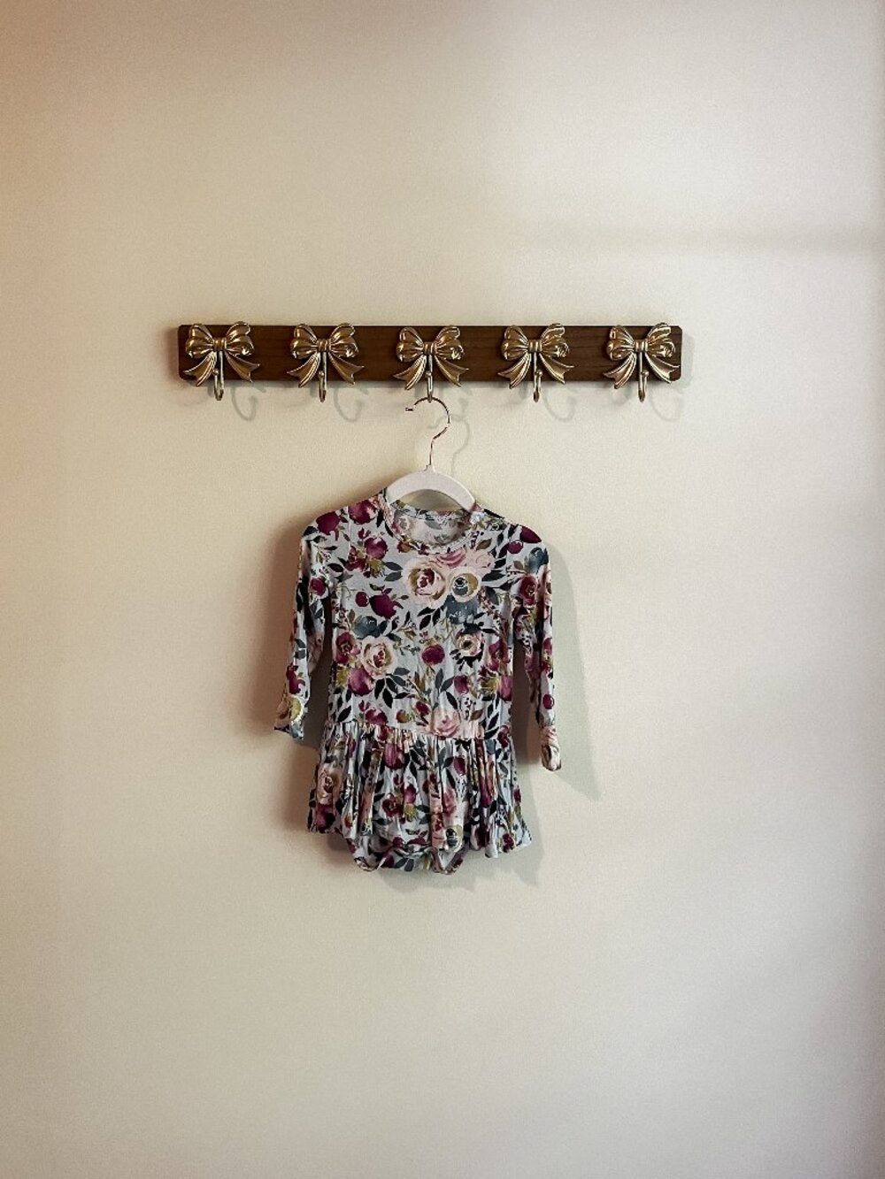Gigi and Max Girls Size 18 Months Floral Long Sleeve Dress
